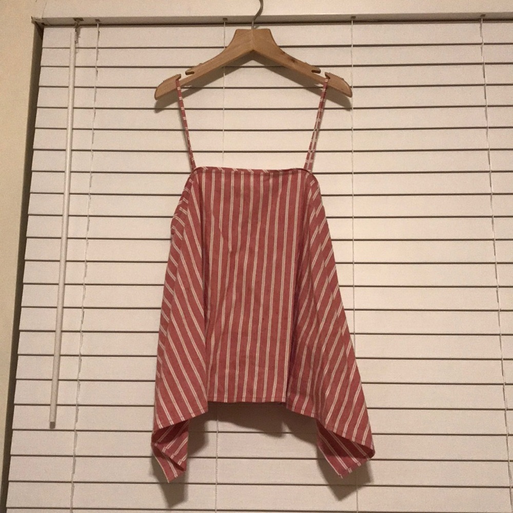 Red stripe top from Leith (Nordstrom)